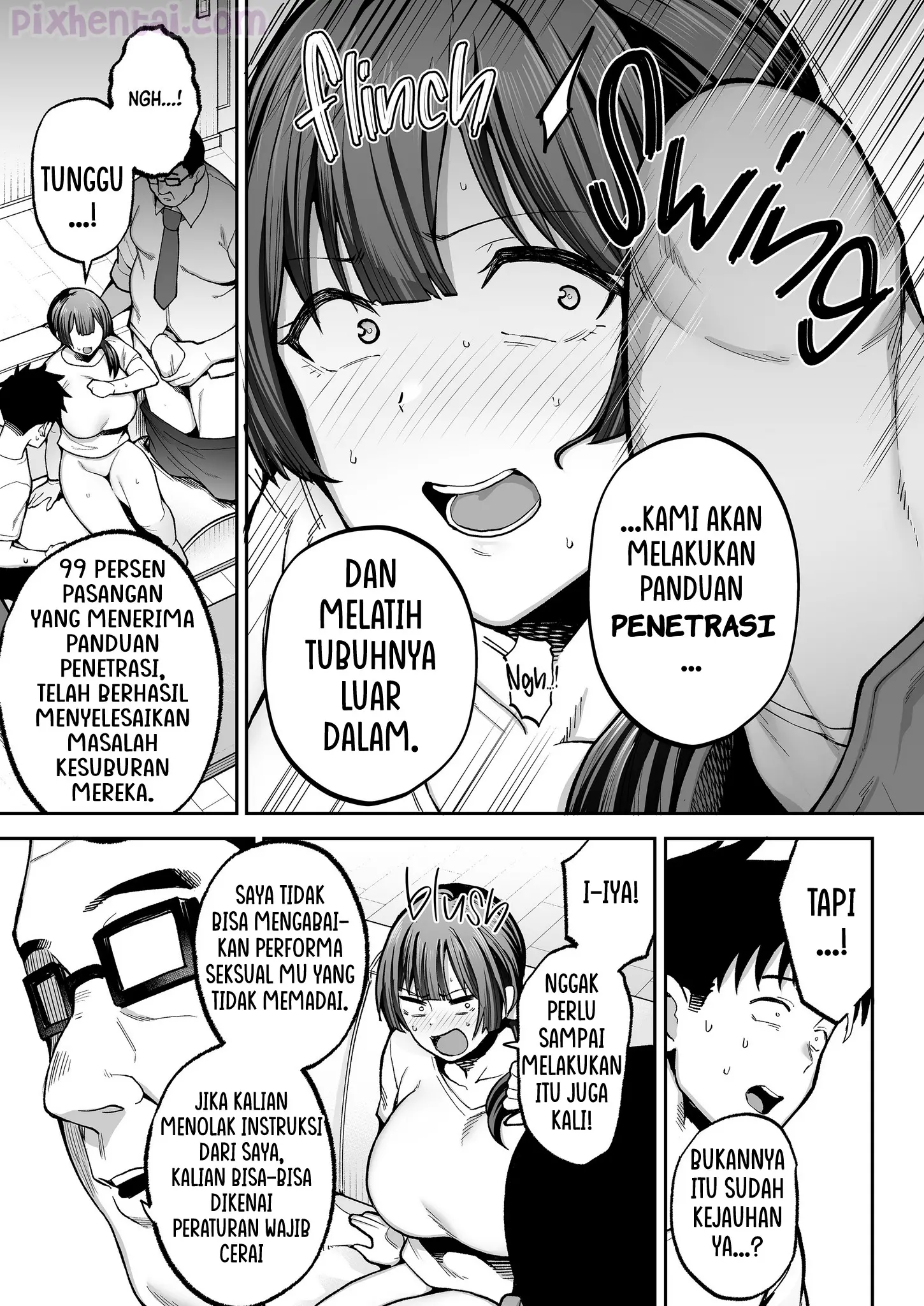 Komik hentai xxx manga sex bokep Seimu Chousa wa Totsuzen ni Aisuru Tsuma e no Namahame Chousa 20